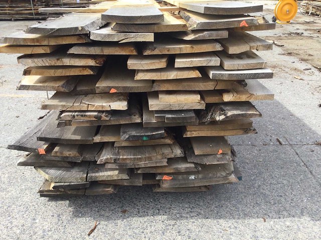 Eiken dakbeschot of verticale beplanking - afbeelding 5 van  7