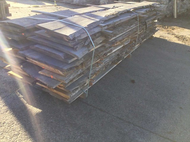 Eiken dakbeschot of verticale beplanking - afbeelding 4 van  7