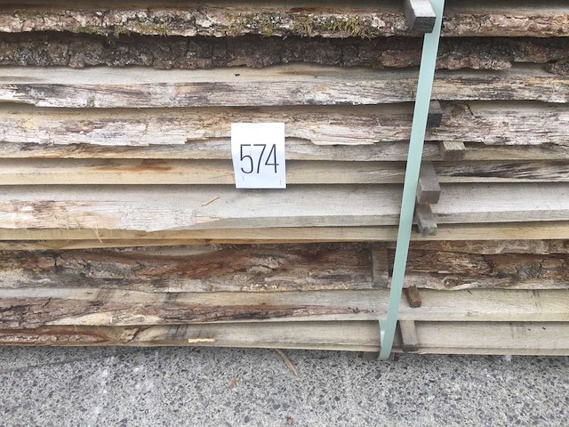 Eiken dakbeschot of verticale beplanking - afbeelding 7 van  7