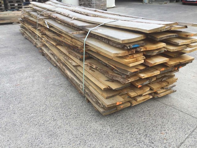 Eiken dakbeschot of verticale beplanking - afbeelding 8 van  9