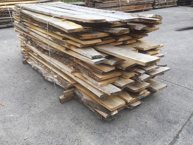 Eiken dakbeschot of verticale beplanking - afbeelding 1 van  9