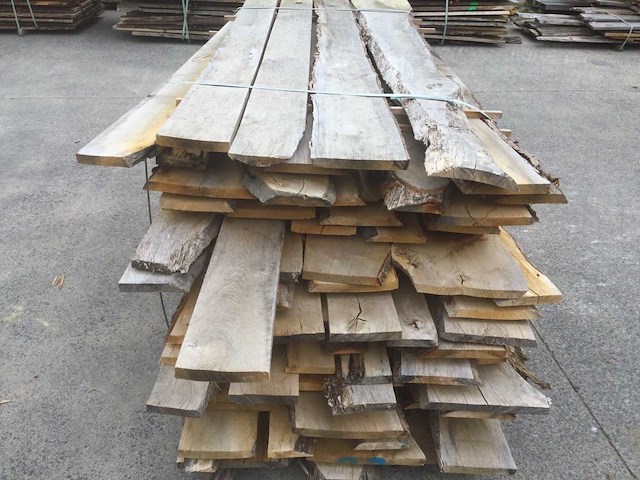 Eiken dakbeschot of verticale beplanking - afbeelding 4 van  9