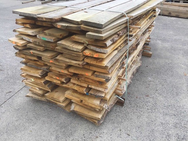 Eiken dakbeschot of verticale beplanking - afbeelding 5 van  9