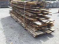 Eiken dakbeschot of verticale beplanking - afbeelding 1 van  4