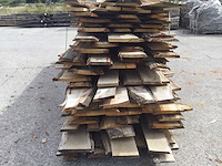 Eiken dakbeschot of verticale beplanking - afbeelding 2 van  4