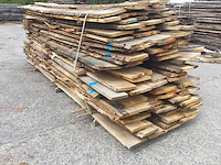 Eiken dakbeschot of verticale beplanking - afbeelding 4 van  4