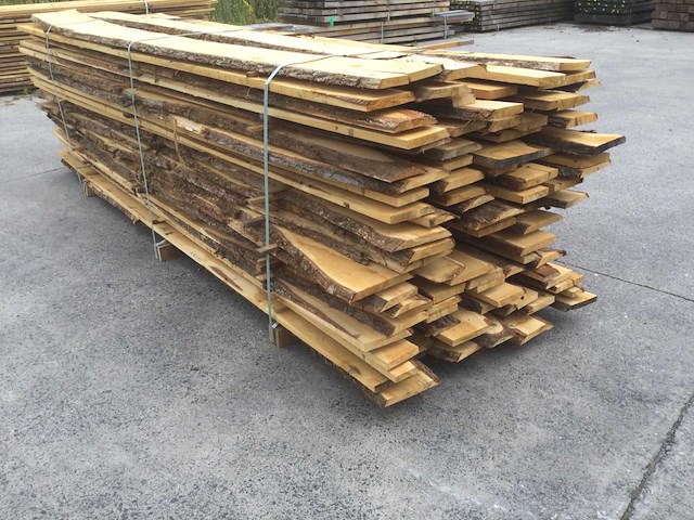 Eiken dakbeschot of verticale beplanking - afbeelding 1 van  8