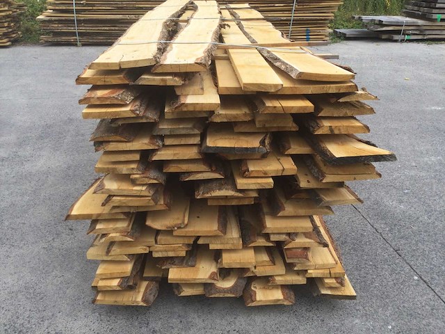 Eiken dakbeschot of verticale beplanking - afbeelding 2 van  8