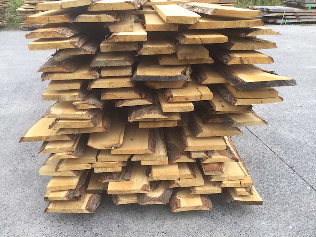 Eiken dakbeschot of verticale beplanking - afbeelding 3 van  8