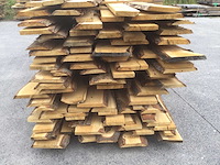 Eiken dakbeschot of verticale beplanking - afbeelding 3 van  8