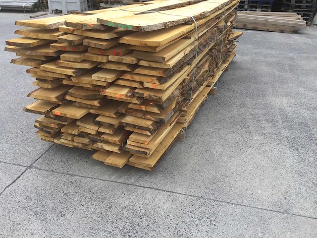 Eiken dakbeschot of verticale beplanking - afbeelding 4 van  8