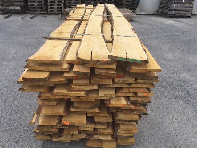 Eiken dakbeschot of verticale beplanking - afbeelding 6 van  8