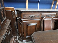 Eiken eetplaats massief t8st dres vitrine - afbeelding 4 van  5