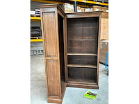 Eiken hoekboekenkast - afbeelding 12 van  26