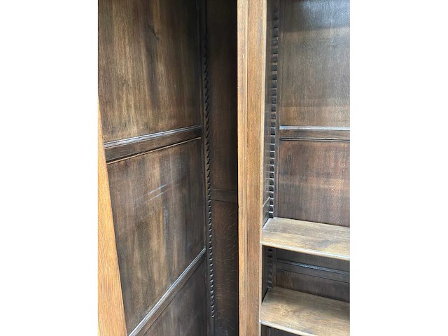 Eiken hoekboekenkast - afbeelding 20 van  26