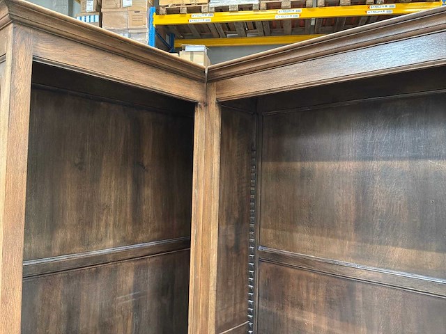 Eiken hoekboekenkast - afbeelding 22 van  26
