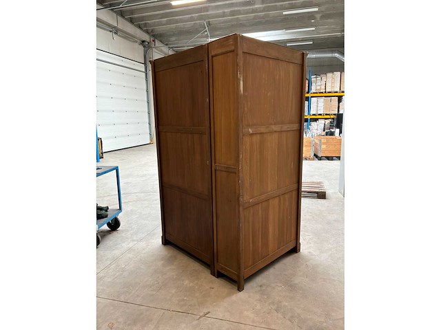 Eiken hoekboekenkast - afbeelding 23 van  26