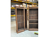 Eiken hoekboekenkast - afbeelding 24 van  26