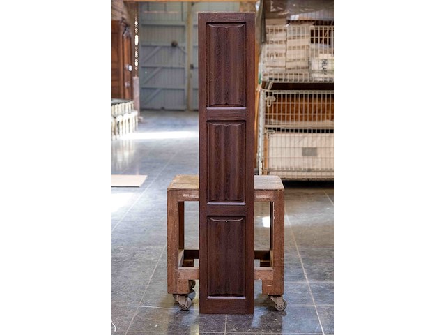 Eiken houten briefpaneel - afbeelding 2 van  2