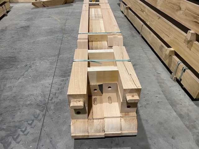 Eiken kap-schuur/poolhouse 3,50 x 2,50 - afbeelding 8 van  15