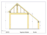 Eiken kap-schuur/poolhouse 4x6 - afbeelding 14 van  19