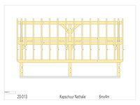 Eiken kap-schuur/poolhouse 4x6 - afbeelding 16 van  19