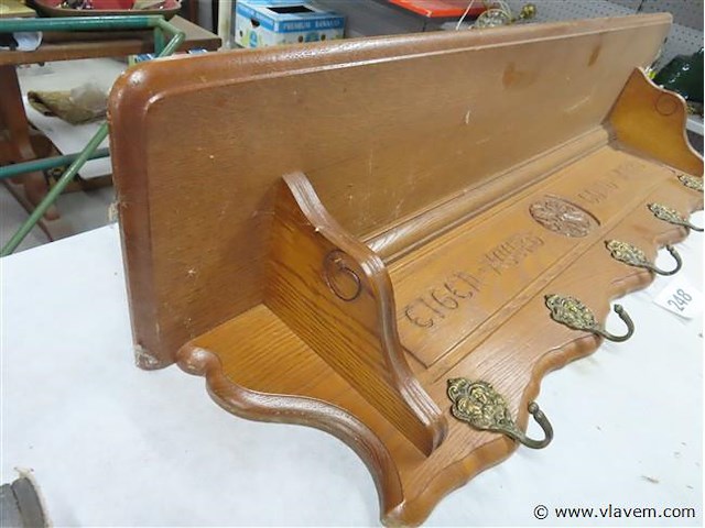 Eiken kapstok - afbeelding 2 van  3