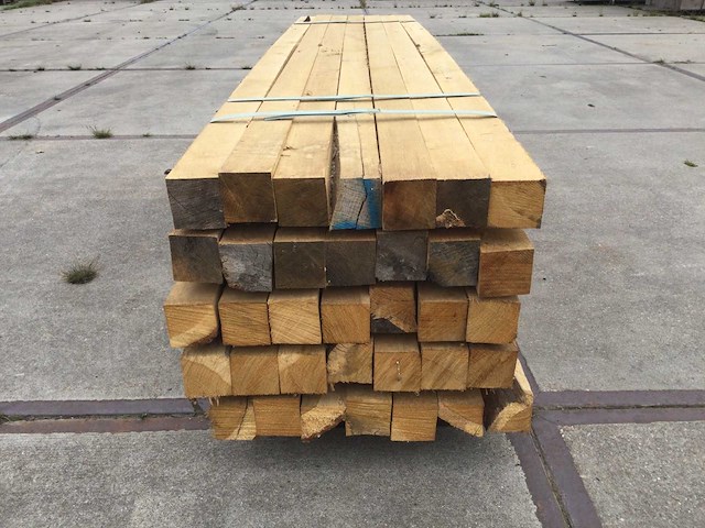 Eiken kepers 65x70x2300 ( 35 ) - afbeelding 2 van  7
