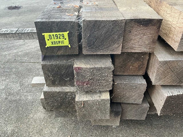 Eiken kepers 7x8 cm 350 cm (36x) - afbeelding 4 van  4