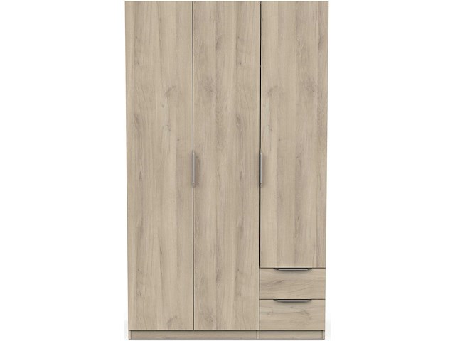 Eiken kledingkast spectre 120cm - afbeelding 1 van  7