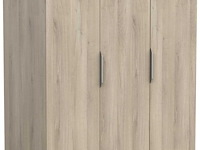 Eiken kledingkast spectre 120cm - afbeelding 3 van  7
