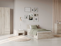 Eiken kledingkast spectre 120cm - afbeelding 6 van  7