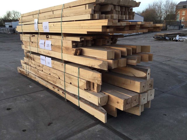 Eiken paardenstal voor 2 paarden - afbeelding 1 van  21