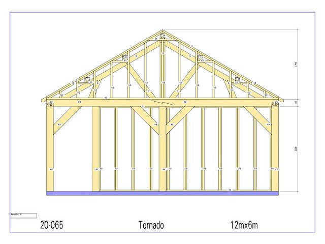Eiken paardenstal voor 2 paarden - afbeelding 15 van  21