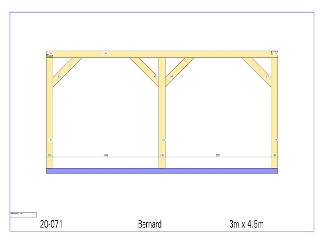 Eiken paviljoen 3 x 4,5 - afbeelding 6 van  11