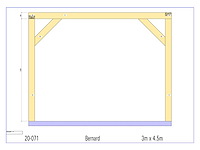 Eiken paviljoen 3 x 4,5 - afbeelding 7 van  11
