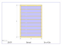 Eiken paviljoen 3 x 4,5 - afbeelding 8 van  11