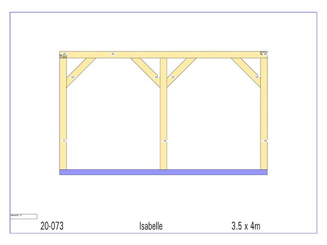 Eiken paviljoen 3,5x4 - afbeelding 6 van  12