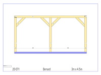 Eiken paviljoen 3x4,50 - afbeelding 6 van  11