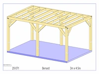 Eiken paviljoen 3x4,50 - afbeelding 4 van  11