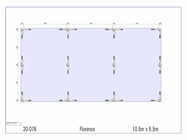 Eiken paviljoen 5,5x10,5 - afbeelding 7 van  11