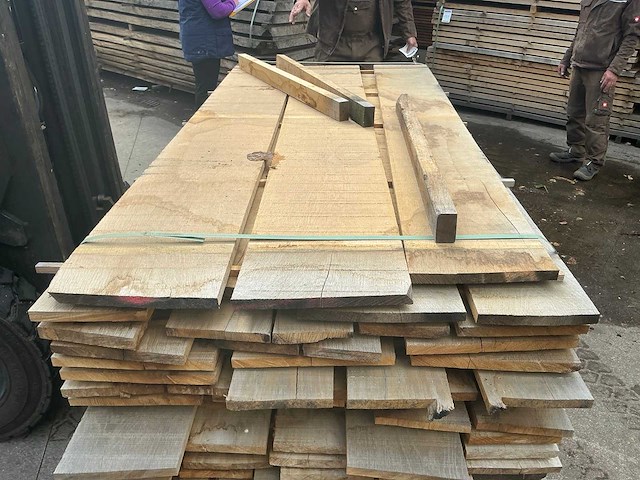 Eiken plank 22 mm 1,019 m3 - afbeelding 4 van  6