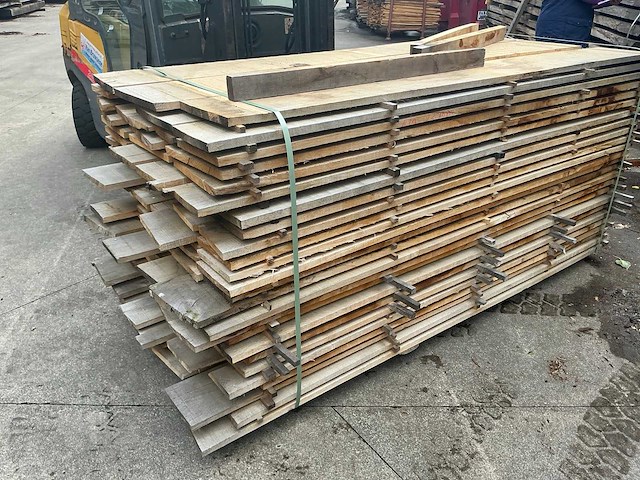 Eiken plank 22 mm 1,019 m3 - afbeelding 2 van  6