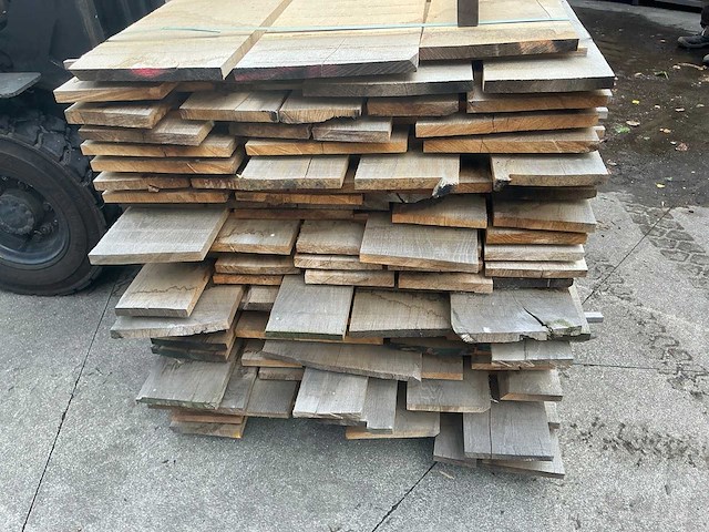 Eiken plank 22 mm 1,019 m3 - afbeelding 3 van  6