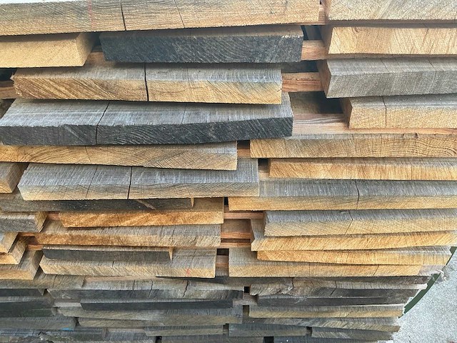 Eiken plank 29 mm 1,337 m3 - afbeelding 5 van  6