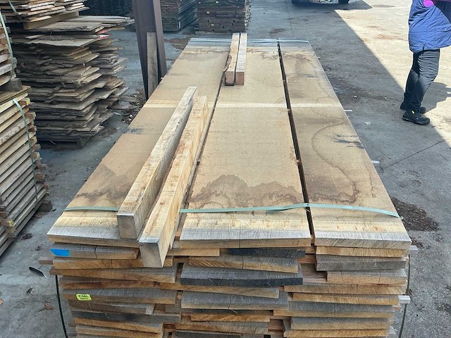 Eiken plank 29 mm 1,337 m3 - afbeelding 4 van  6