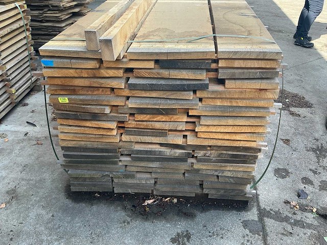 Eiken plank 29 mm 1,337 m3 - afbeelding 3 van  4