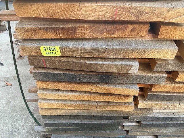 Eiken plank 29 mm 1,337 m3 - afbeelding 4 van  4