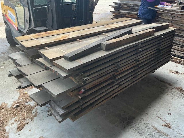 Eiken plank 29 mm (64x) - afbeelding 2 van  5