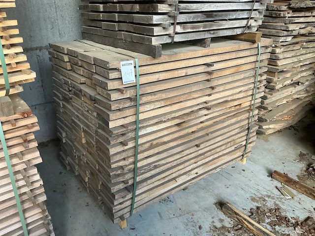 Eiken plank 40 mm (100x) - afbeelding 2 van  5